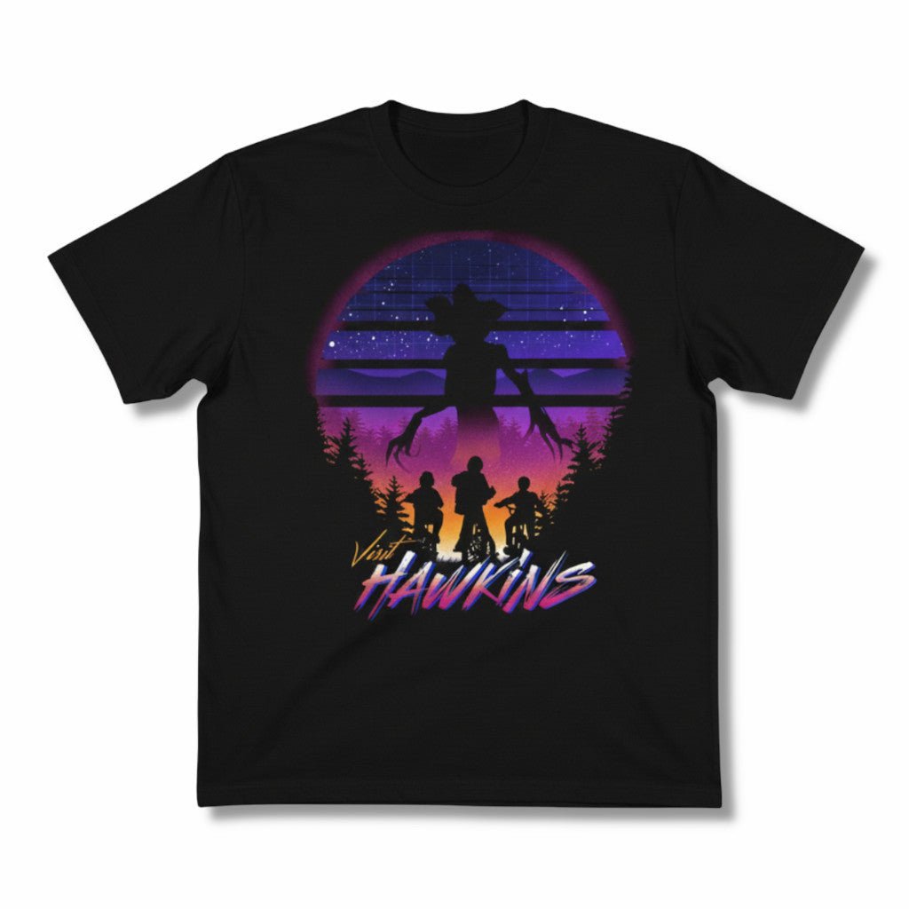 T-shirt 'Visit Hawkins' - strangershirts