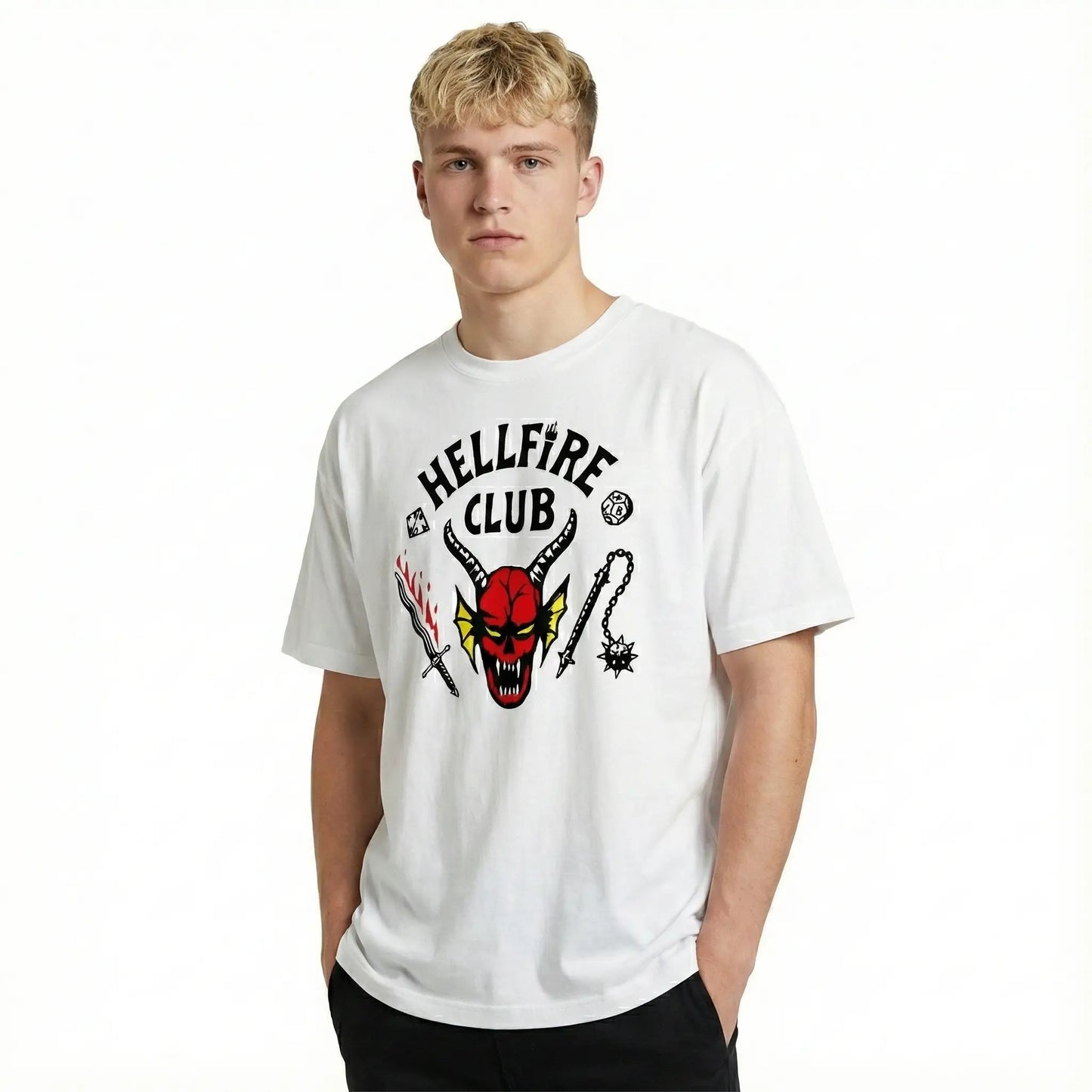 T-shirt 'Hellfire Club' - strangershirts