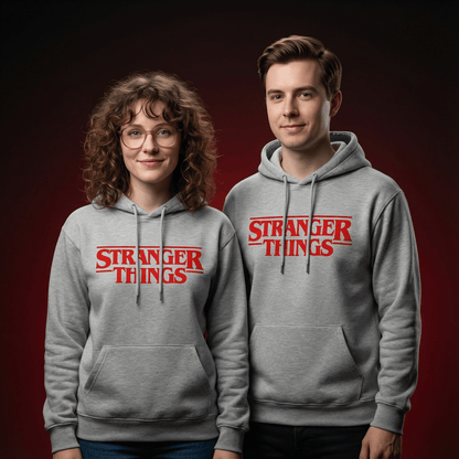 Hoodie z logo 'Stranger Things' - strangershirts