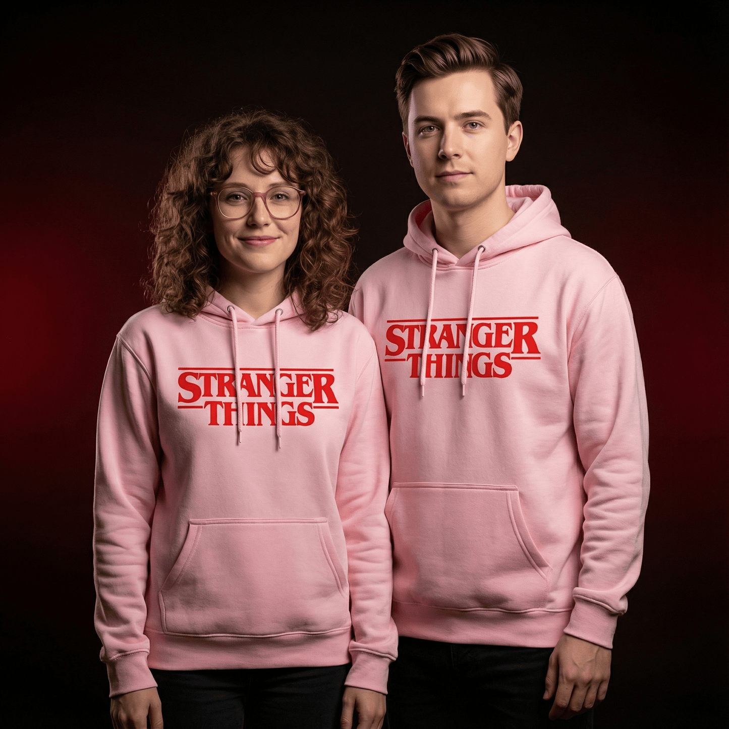 Hoodie z logo 'Stranger Things' - strangershirts