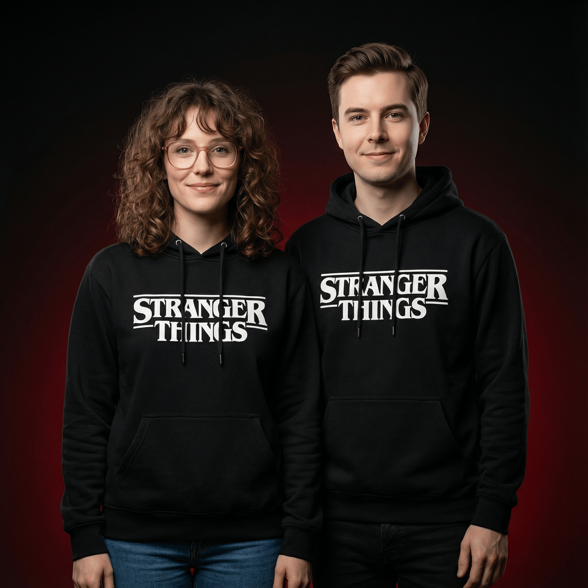 Hoodie z logo 'Stranger Things' - strangershirts