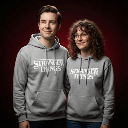 Hoodie z logo 'Stranger Things' - strangershirts