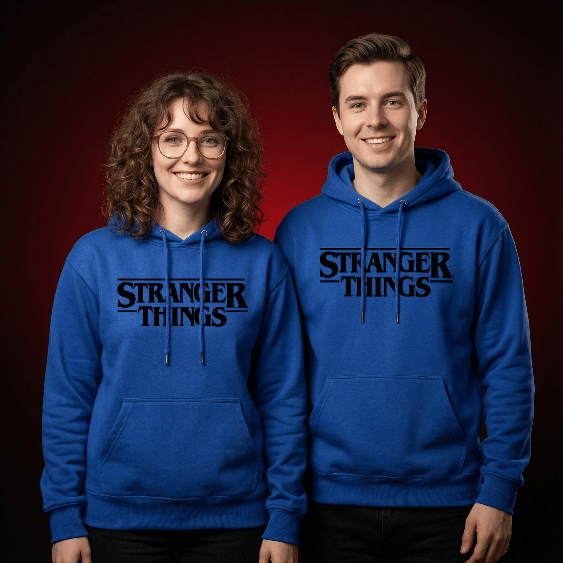Hoodie z logo 'Stranger Things' - strangershirts