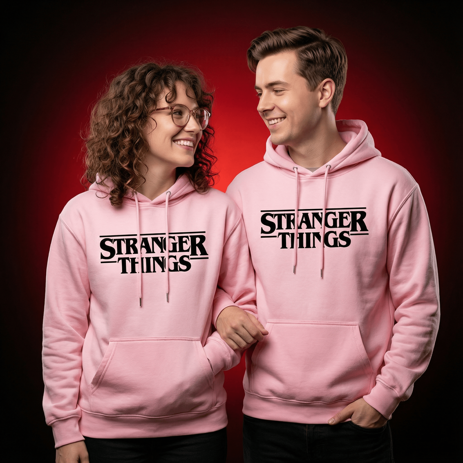 Hoodie z logo 'Stranger Things' - strangershirts
