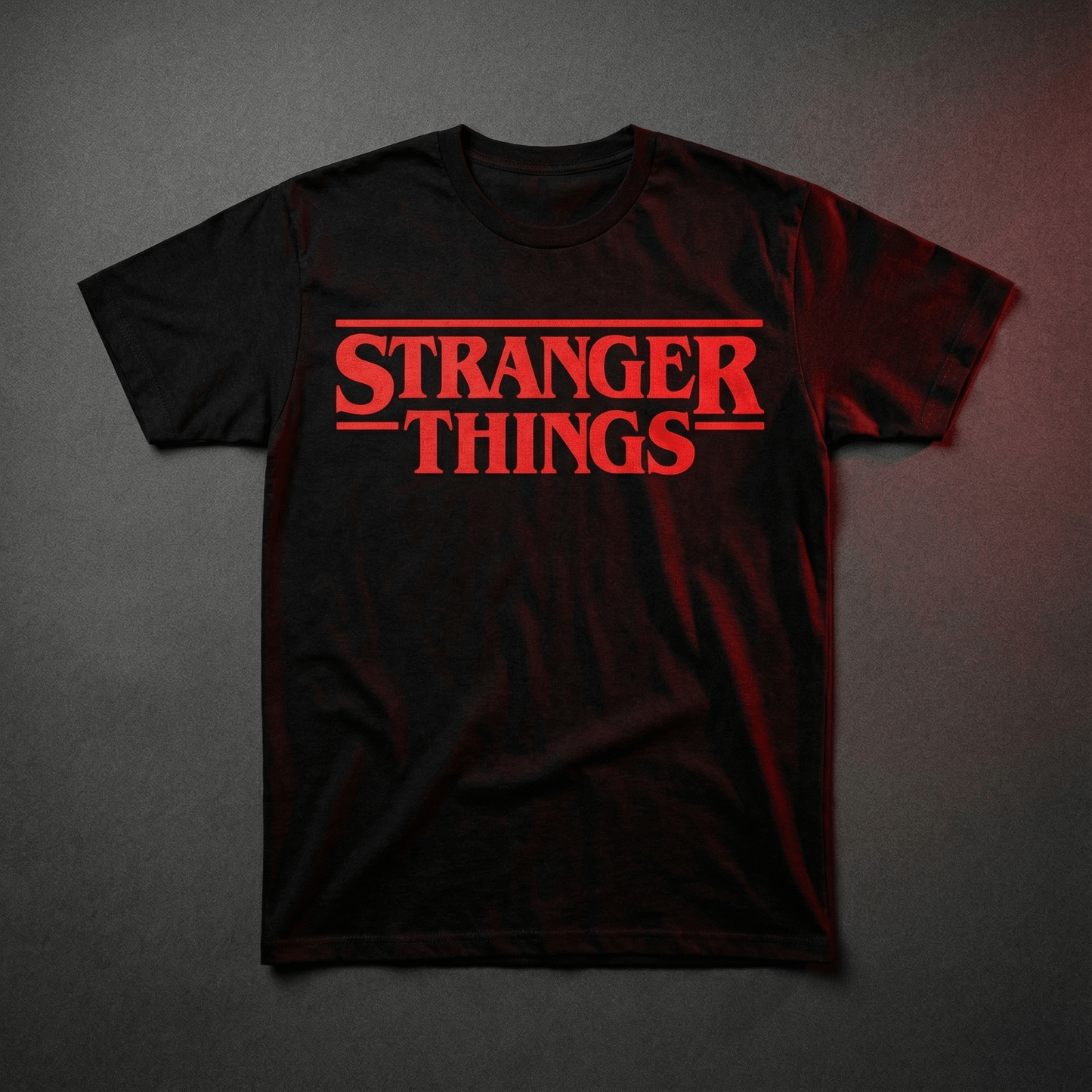 T-shirt z nadrukiem 'Stranger Things' - strangershirts