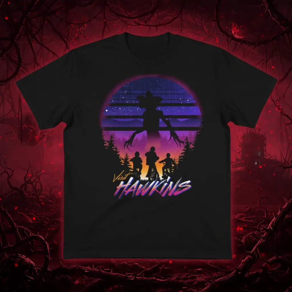 T-shirt 'Visit Hawkins' - strangershirts